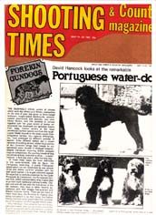 Link to Article: Portuguese water-dog - Shooting Times & Country Magazine May 1981